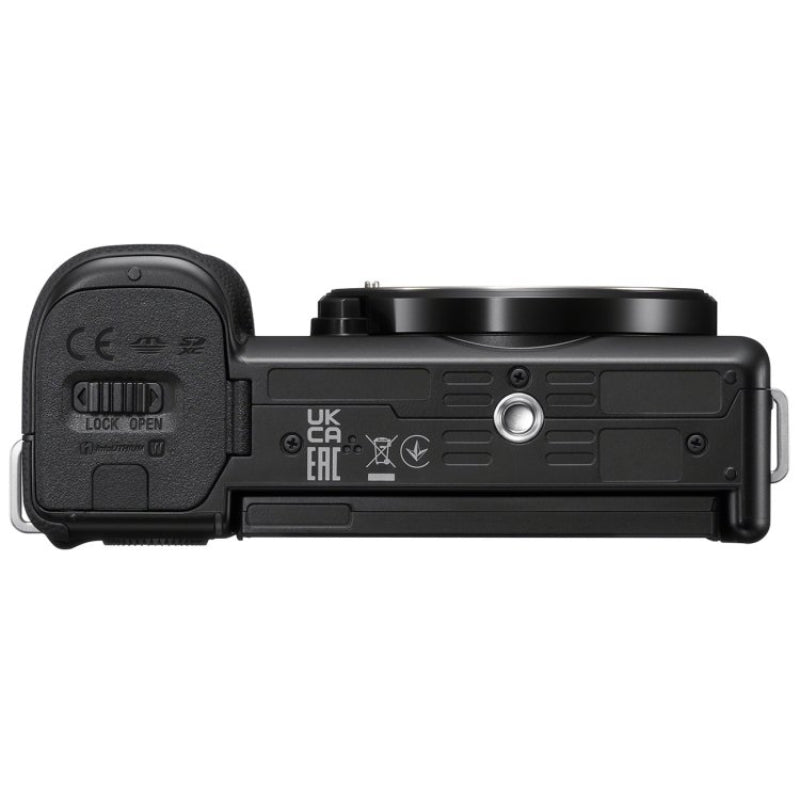 Sony Alpha ZV-E10 Mirrorless Vlog Camera with 16-50mm Kit Lens - Black