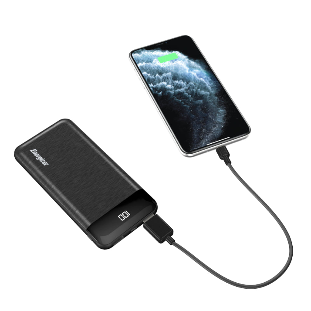 Energizer UE10058 10000mAh Power Bank - Black