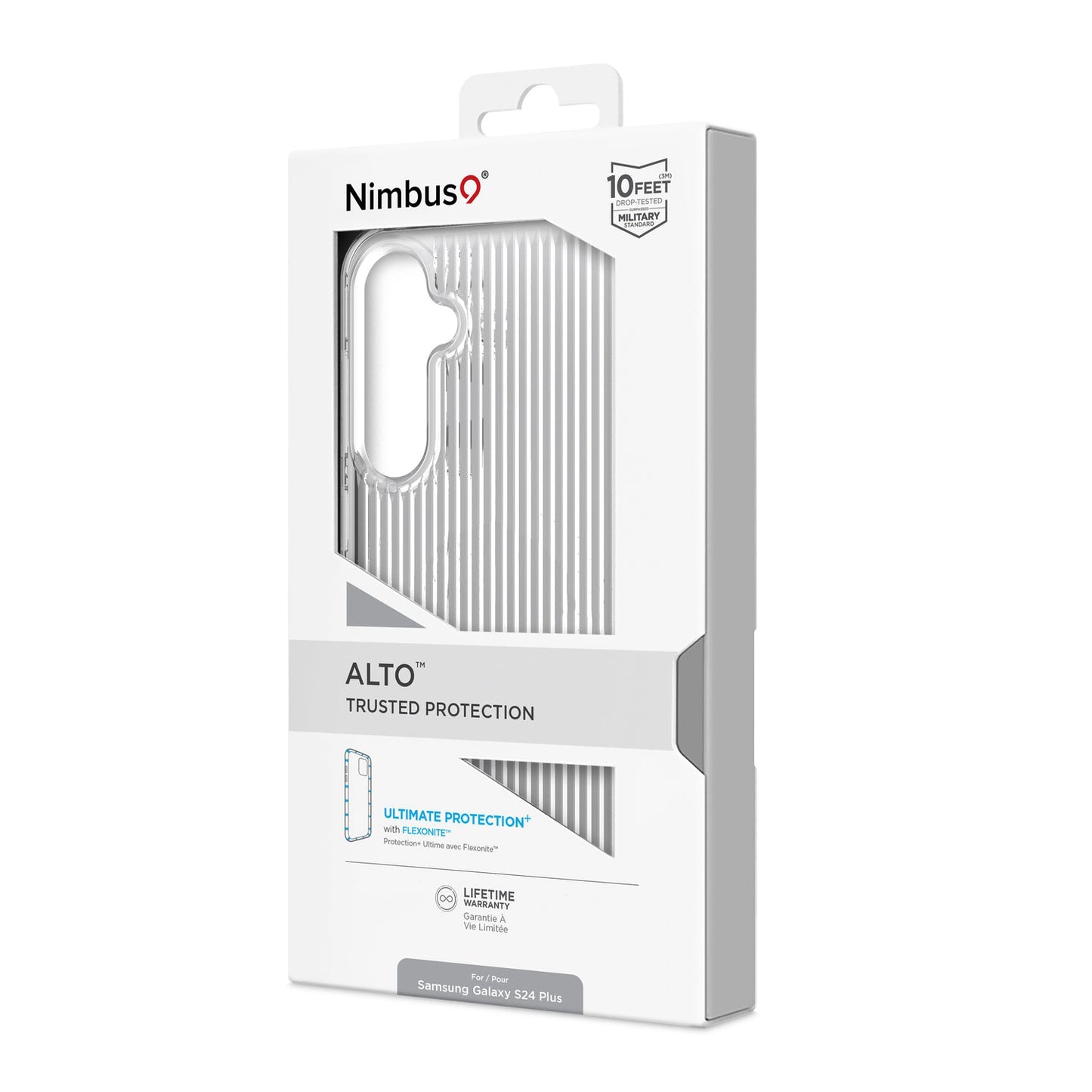 Funda Nimbus9 Alto 2 para Samsung Galaxy S24 Plus - Transparente