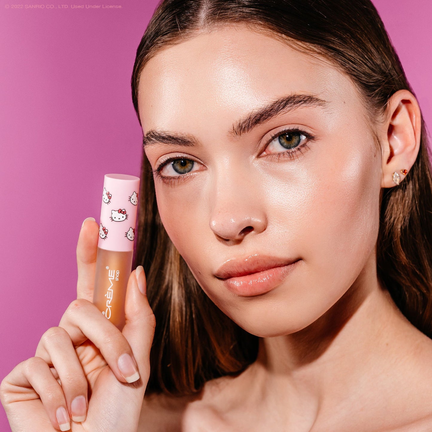 The Creme Shop Hello Kitty Kawaii Kiss Moisturizing Lip Oil - Vanilla Mint