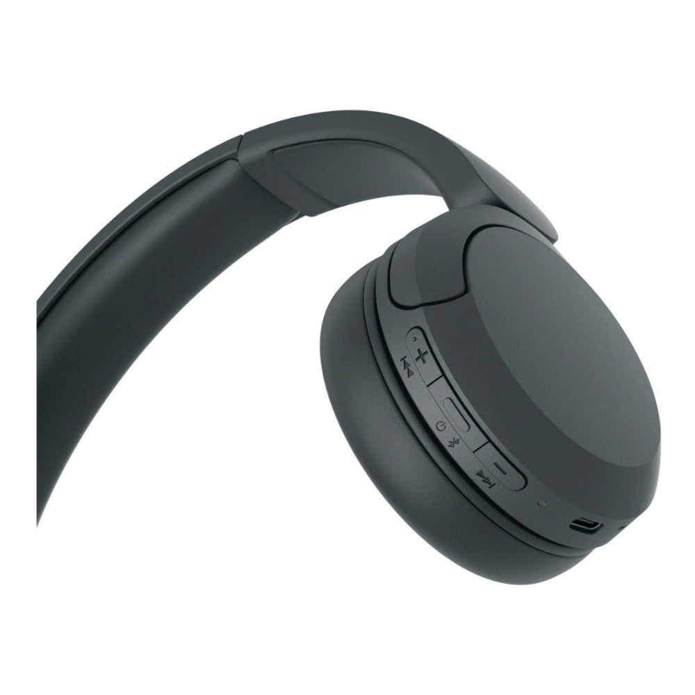 Sony WHCH520-B Wireless On-the-Ear Headphones with Adjustable Headband - Black