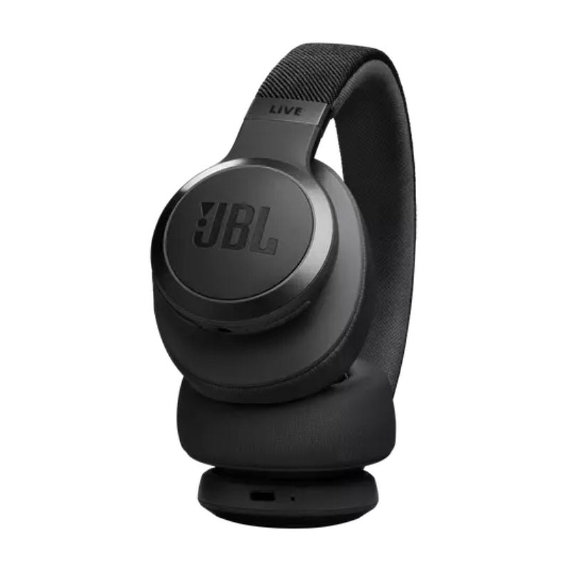 JBL Live 770NC Wireless Over-the-Ear Headphones with Adaptive Noise Cancelling - Black