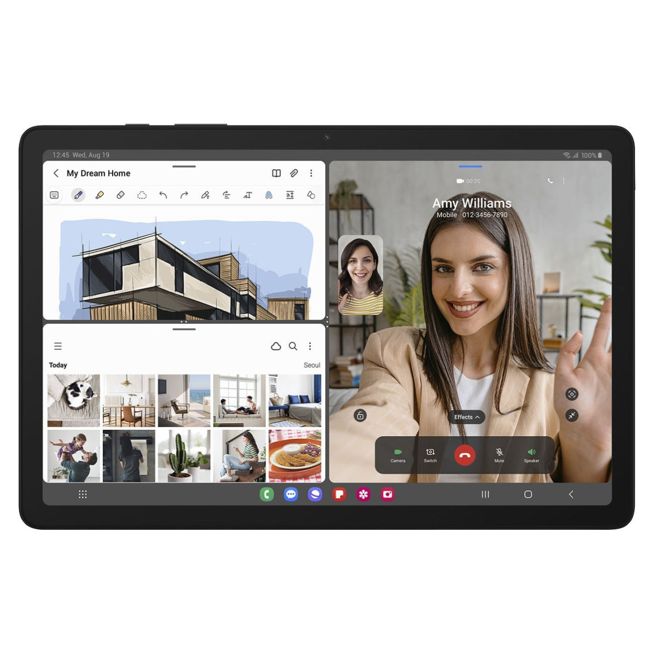 Samsung 11" Galaxy Tab A9+ with 64GB, Wi-Fi - Silver