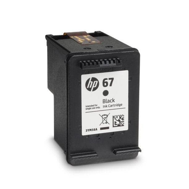 HP 67 5843494 Standard Capacity Ink Cartridge - Black - Curacao