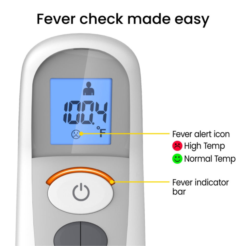 Safety 1st Simple Scan Forehead Thermometer - Gray