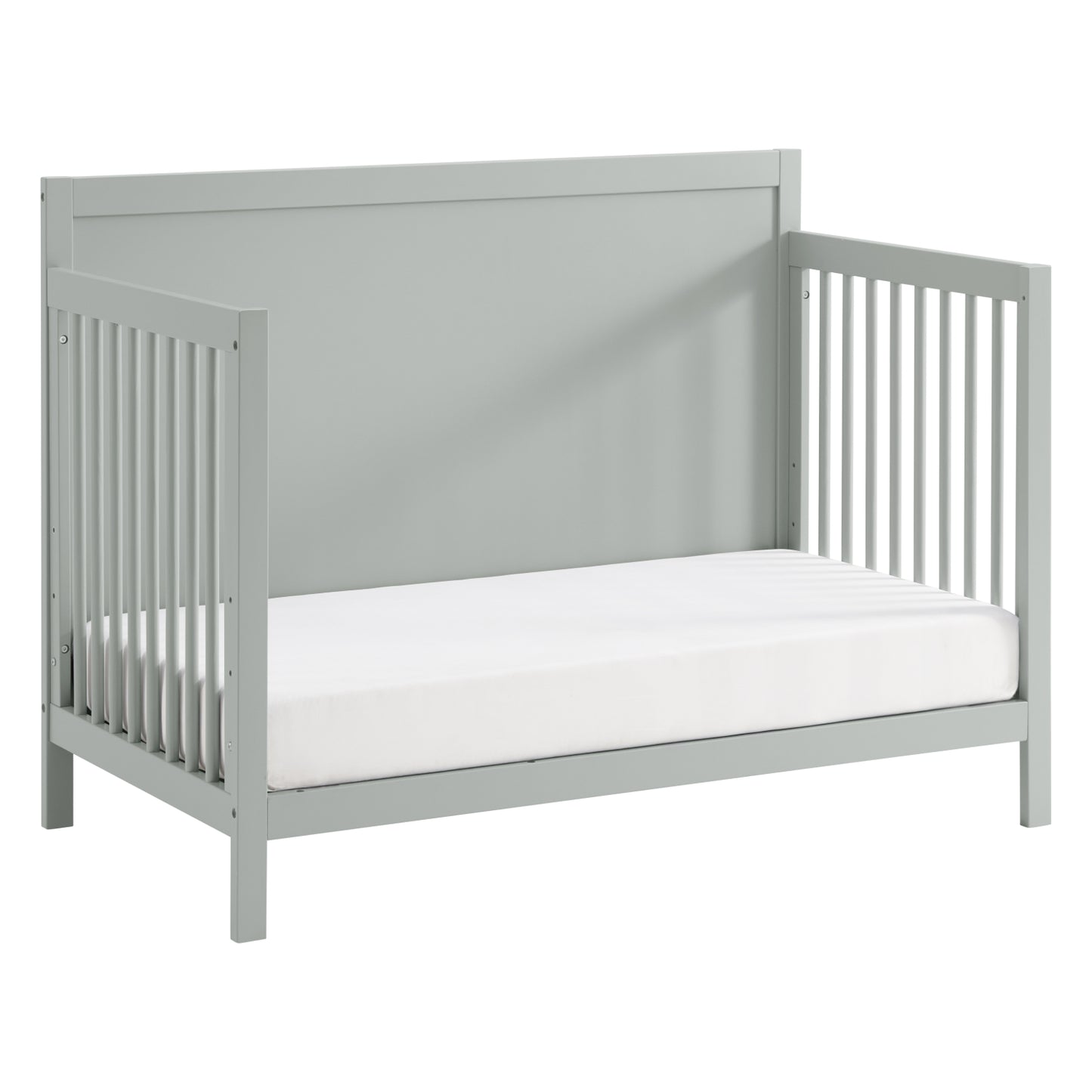 Soho Baby Essential Gray 4-in-1 Panel Wooden Crib