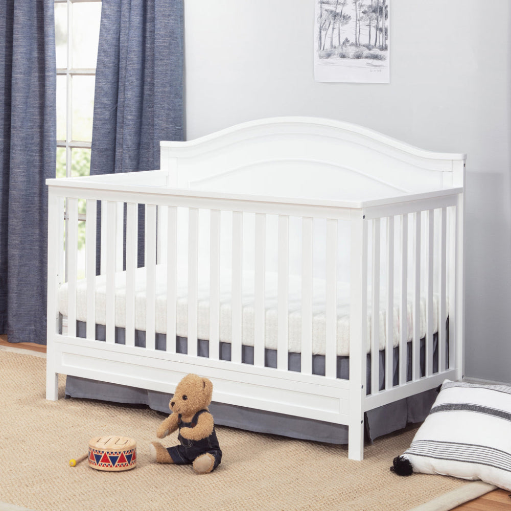 Cuna convertible 3 en 1 de madera blanca Hudson de Babyletto