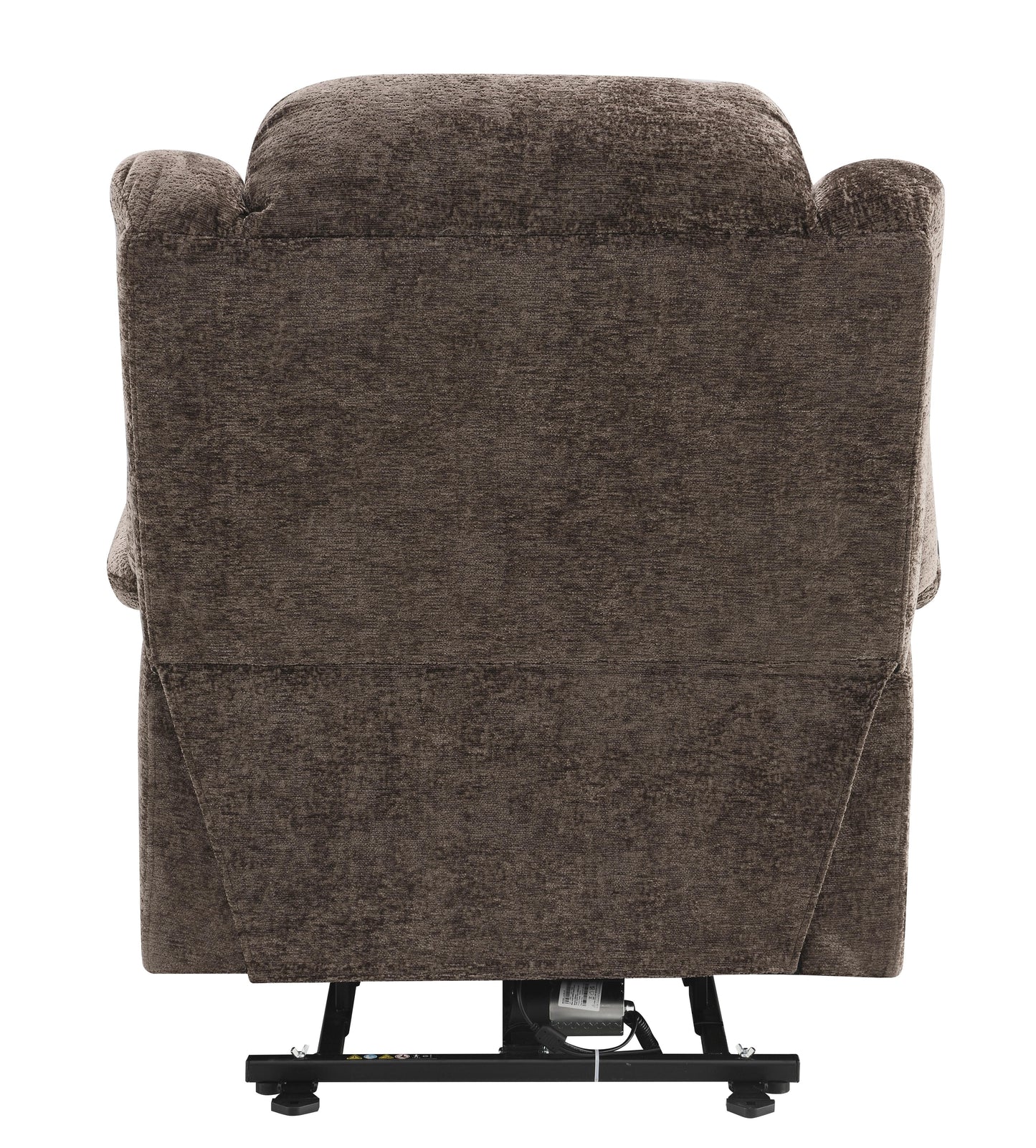 Bundle: Orion Power Recliner by Acme Furniture - Brown + Whirlpool 3.6 cu. ft. Mini Refrigerator Beverage Center - Black/Silver
