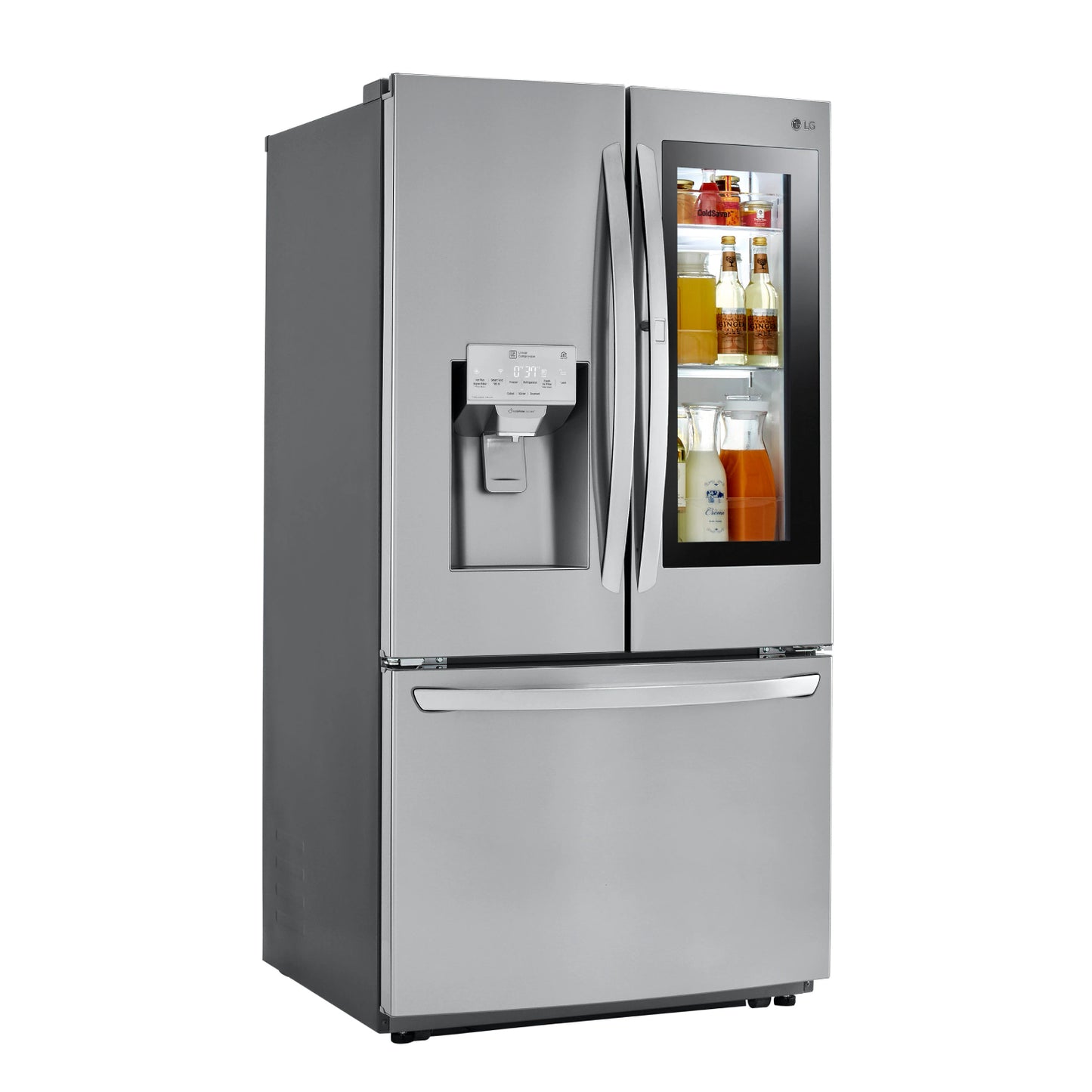 LG 26 CF SS InstaView Door-in-Door Refrigerator - Curacao