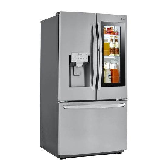 LG 26 CF SS InstaView Door-in-Door Refrigerator - Curacao
