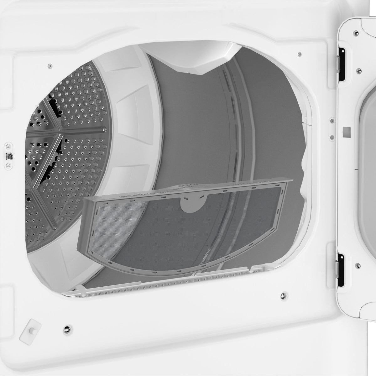GE GTD58EBSVWS 7.4 cu. ft. Front Load Electric Dryer with Up To 120 ft. Venting - White