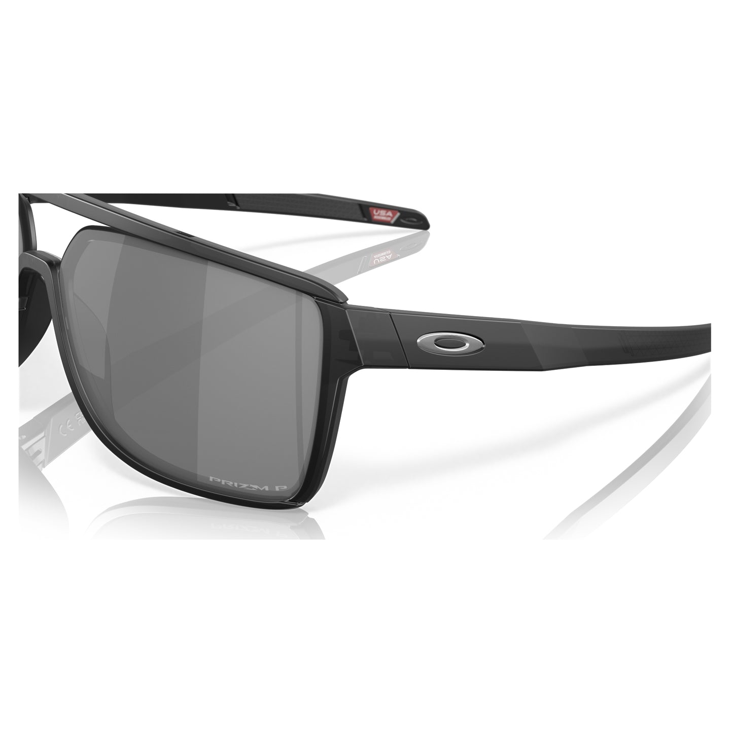 Oakley Castel Men's OO9147 Rectangle Prizm Polarized Sunglasses