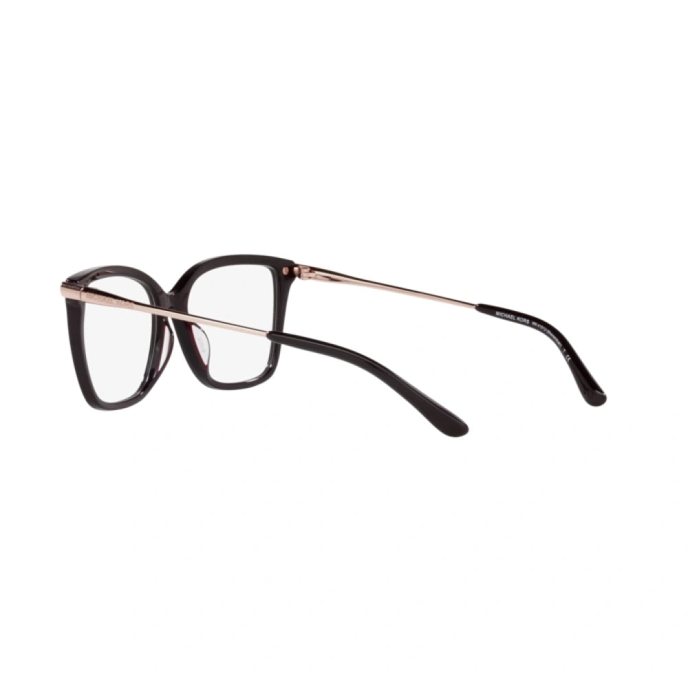 Anteojos cuadrados para mujer Michael Kors Shenandoah, Cordovan