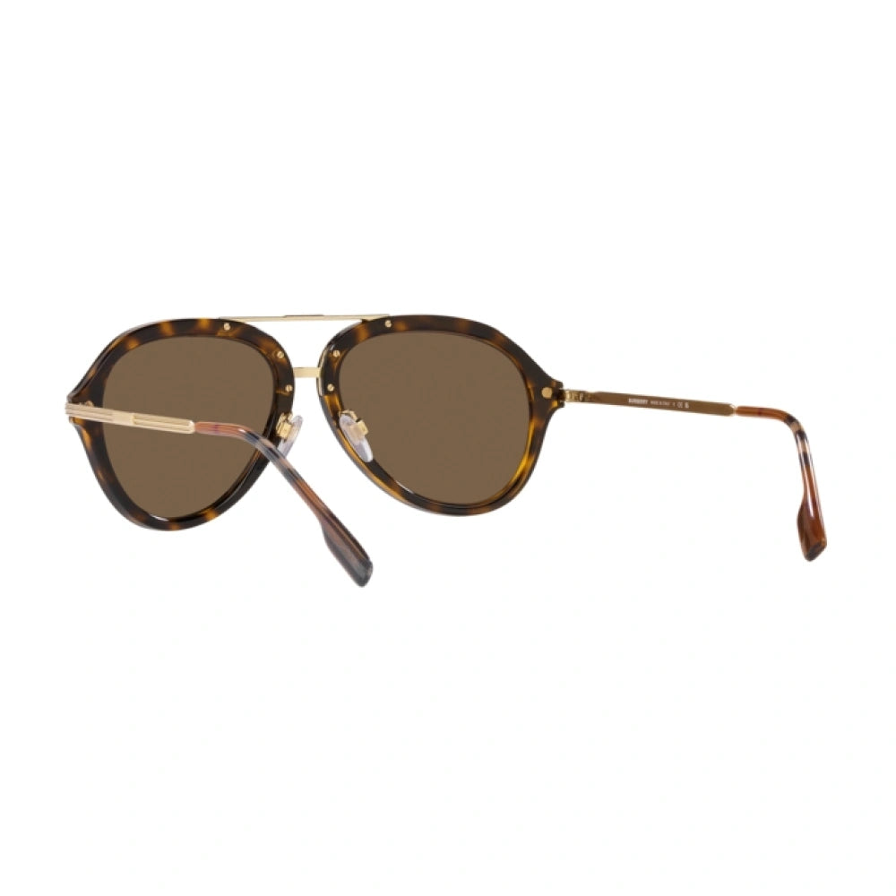 Gafas de sol Burberry Jude Pilot de color liso para hombre BE4377
