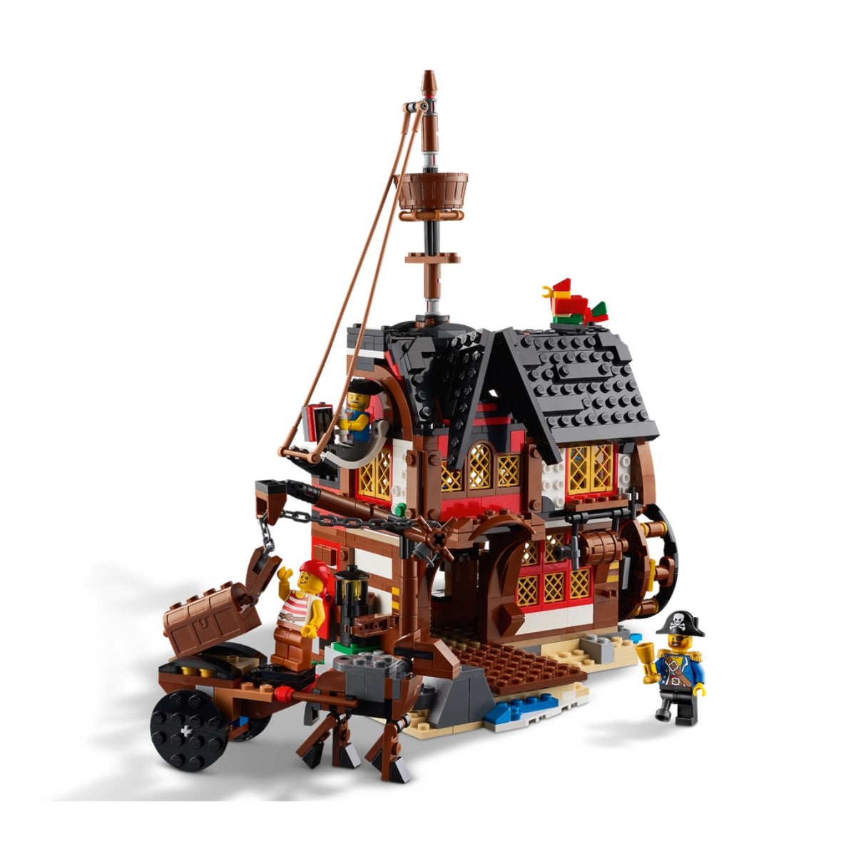 LEGO Creator 3-in-1 Pirate Ship Building Toy Set (1260-Pieces)