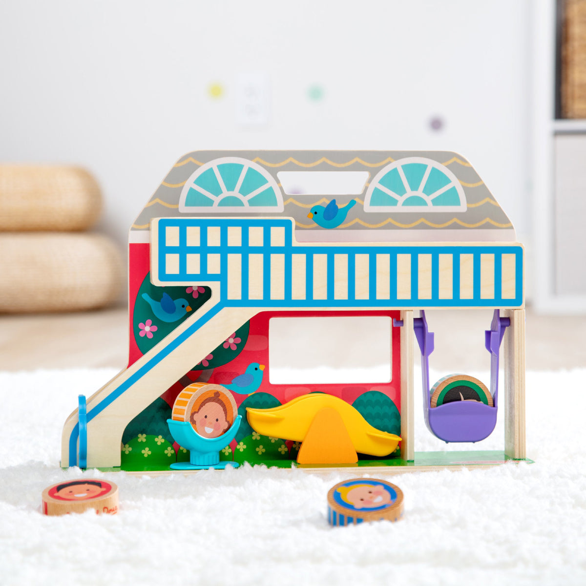 Melissa & Doug GO Tots Schoolyard Tumble Playset