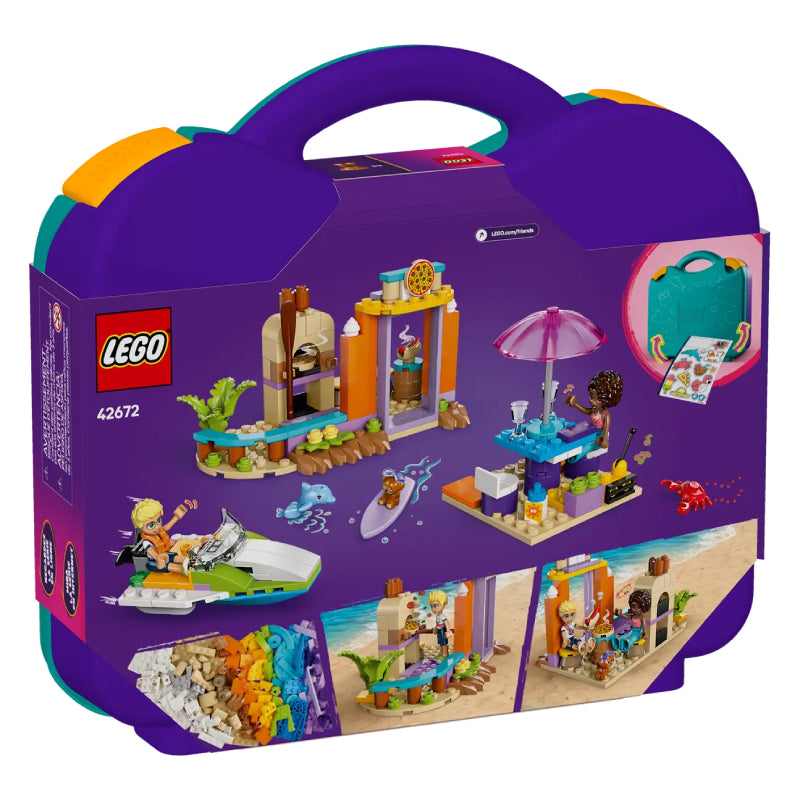 LEGO Friends Creative Beach and Travel Suitcase Building Toy Set (188-Piece)