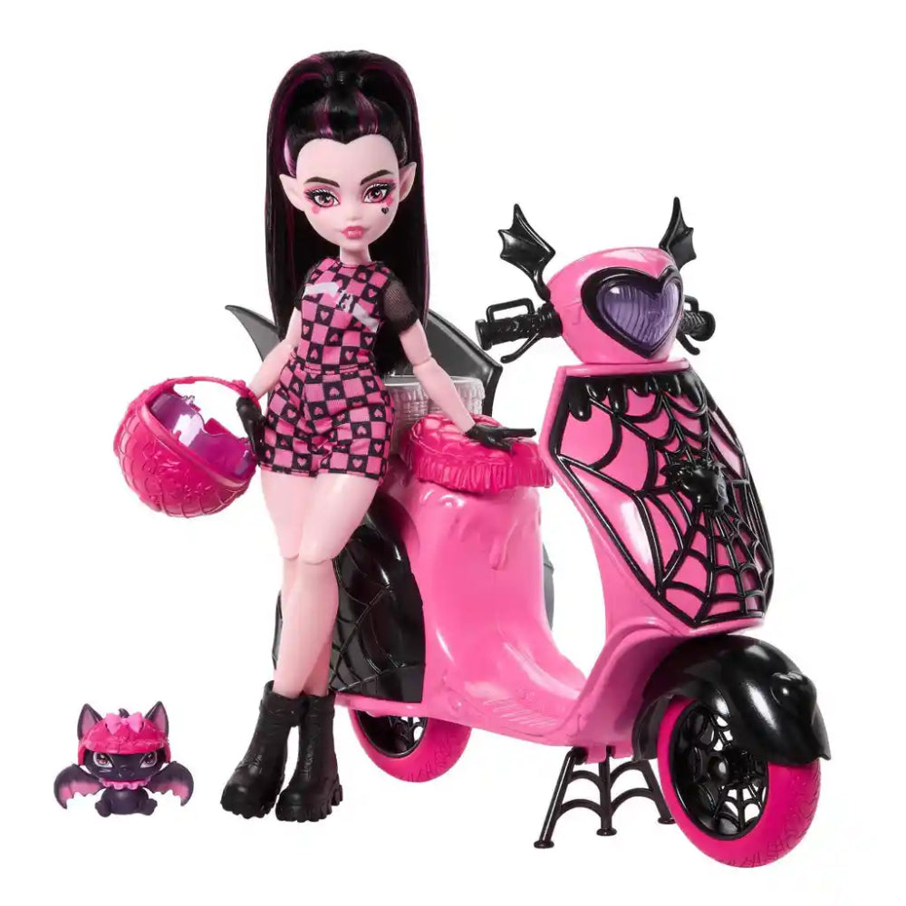 Monster High Draculaura Vamptastic Doll - Pink