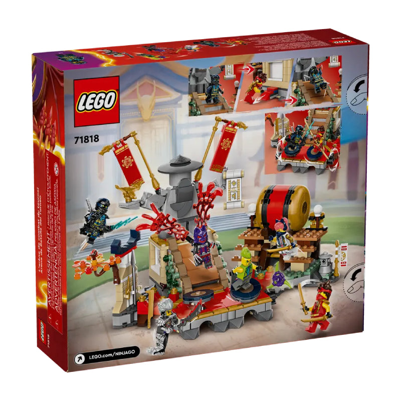 LEGO NINJAGO Tournament Battle Arena Toy Set (659-Pieces)