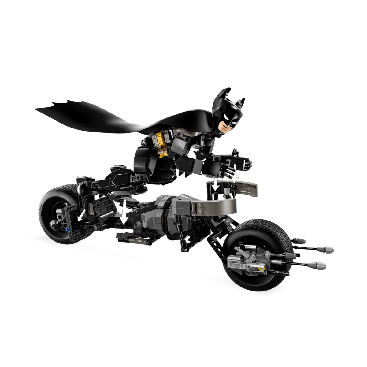 LEGO DC Batman Figure & the Bat-Pod Bike Building Toy Set (713-Pieces)