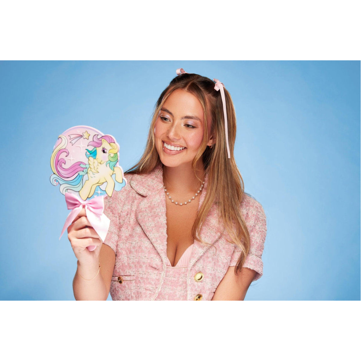 Beauty Creations X My Little Pony "Sky's The Limit" Handheld Mirror