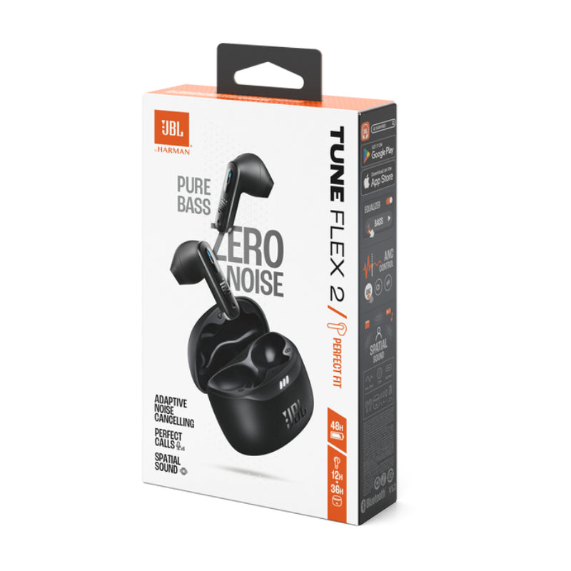 JBL Tune Flex 2 True Wireless In-the-Ear Earbuds - Black