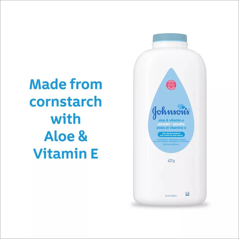 Johnson & Johnson 22 oz Cornstarch Baby Powder