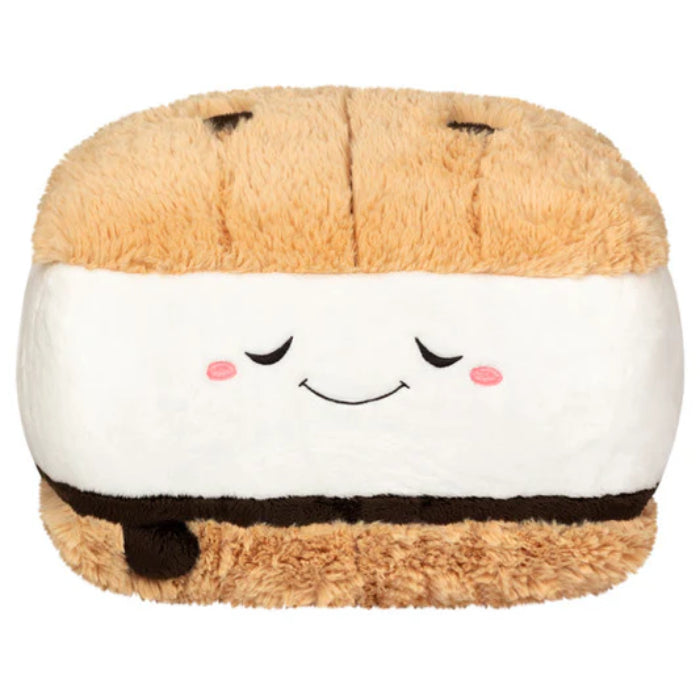 Squishable S'more 15" Plush Toy - Brown/White