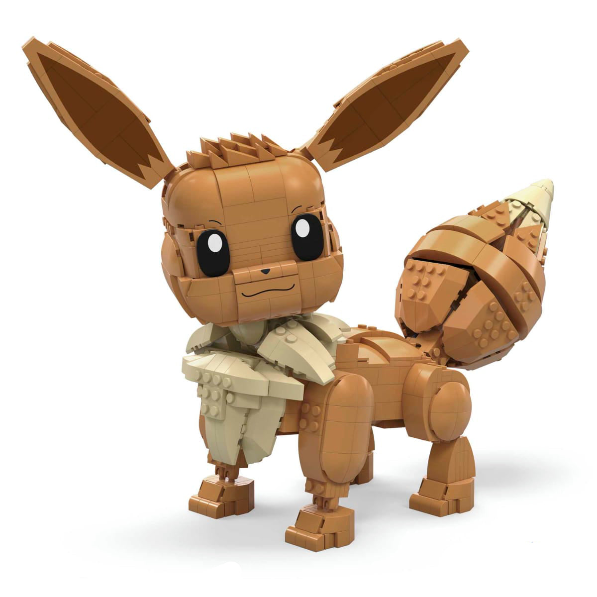 Mega Pokémon Jumbo Eevee Building Toy Set (824-Pieces) - Brown