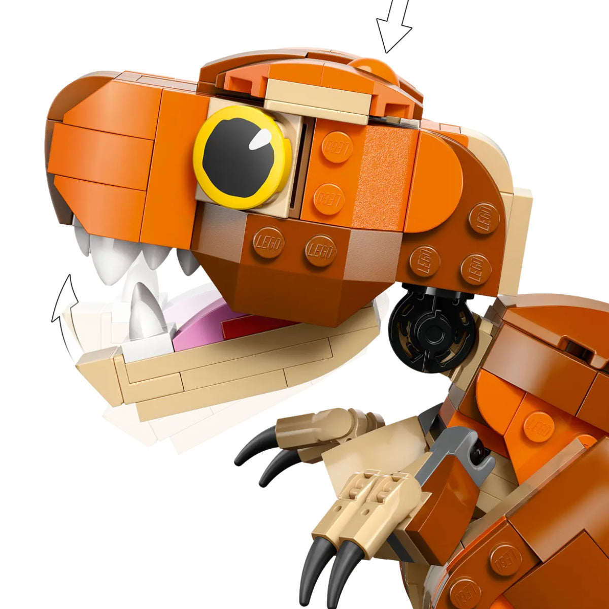 LEGO Jurassic World Little Eatie T. Rex Building Toy Set (317-Pieces)