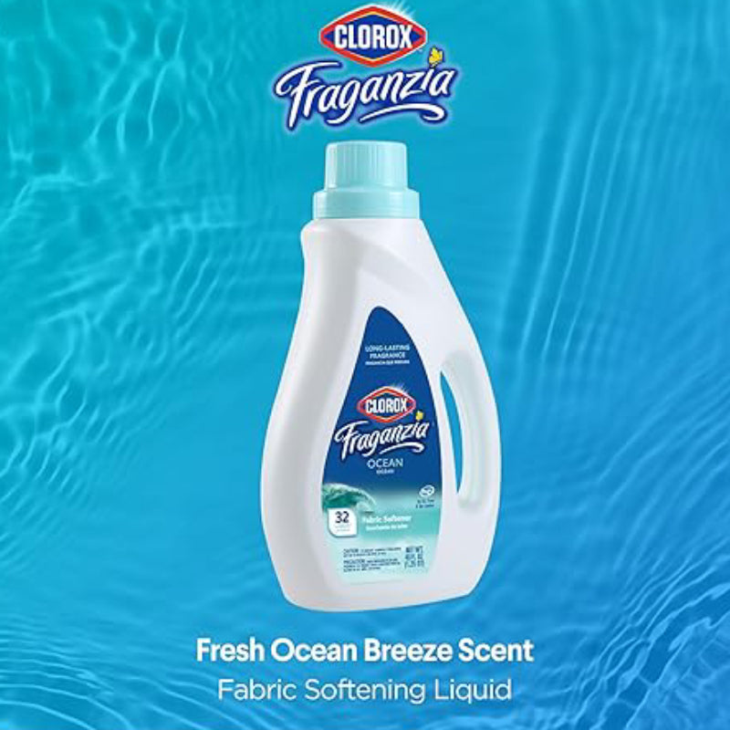 Clorox 40 oz Fraganzia Liquid Fabric Softener