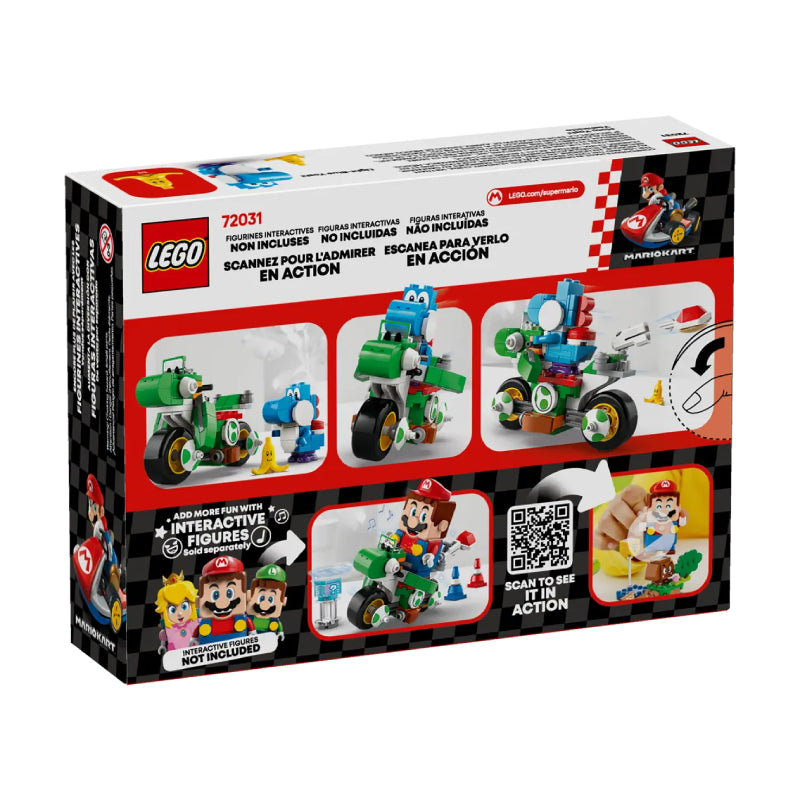 LEGO Mario Kart Yoshi Bike Toy Set (133-Piece)