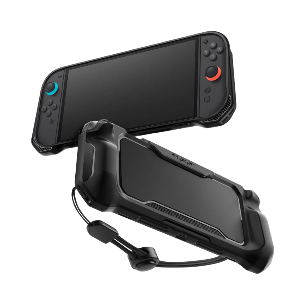 Spigen Rugged Armor Case for Nintendo Switch 2 - Matte Black