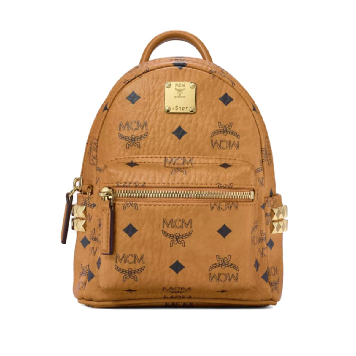MCM Visetos X-Mini Stark Bebe Boo Side Studs Backpack