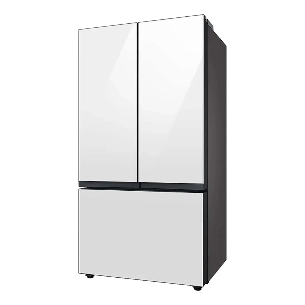 Samsung RF24BB620012 Bespoke 24 cu. ft. French Door Smart Refrigerator with AutoFill Water Pitcher - White Glass