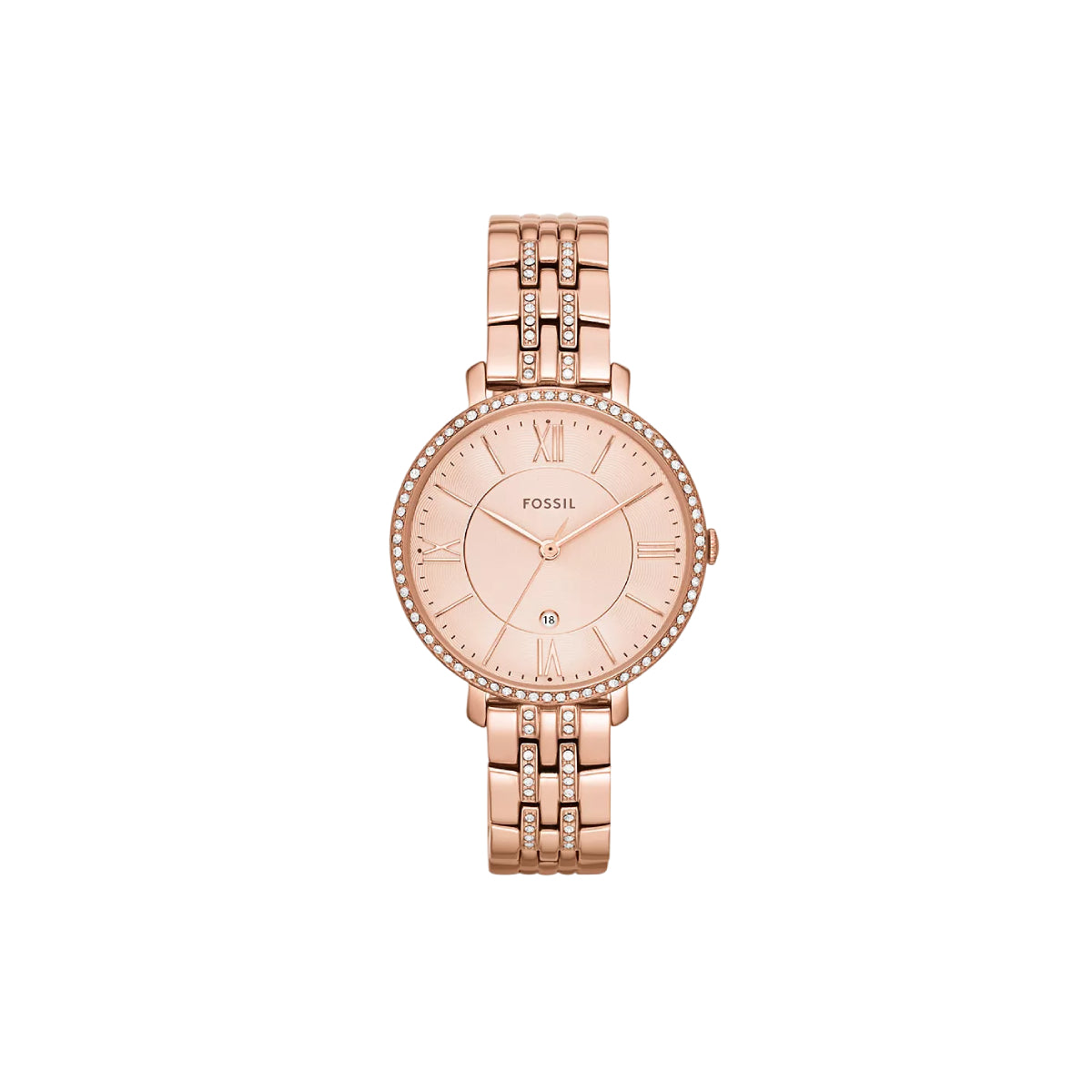 Fossil Jacqueline Women's 36mm Bracelet Watch - Rose Gold