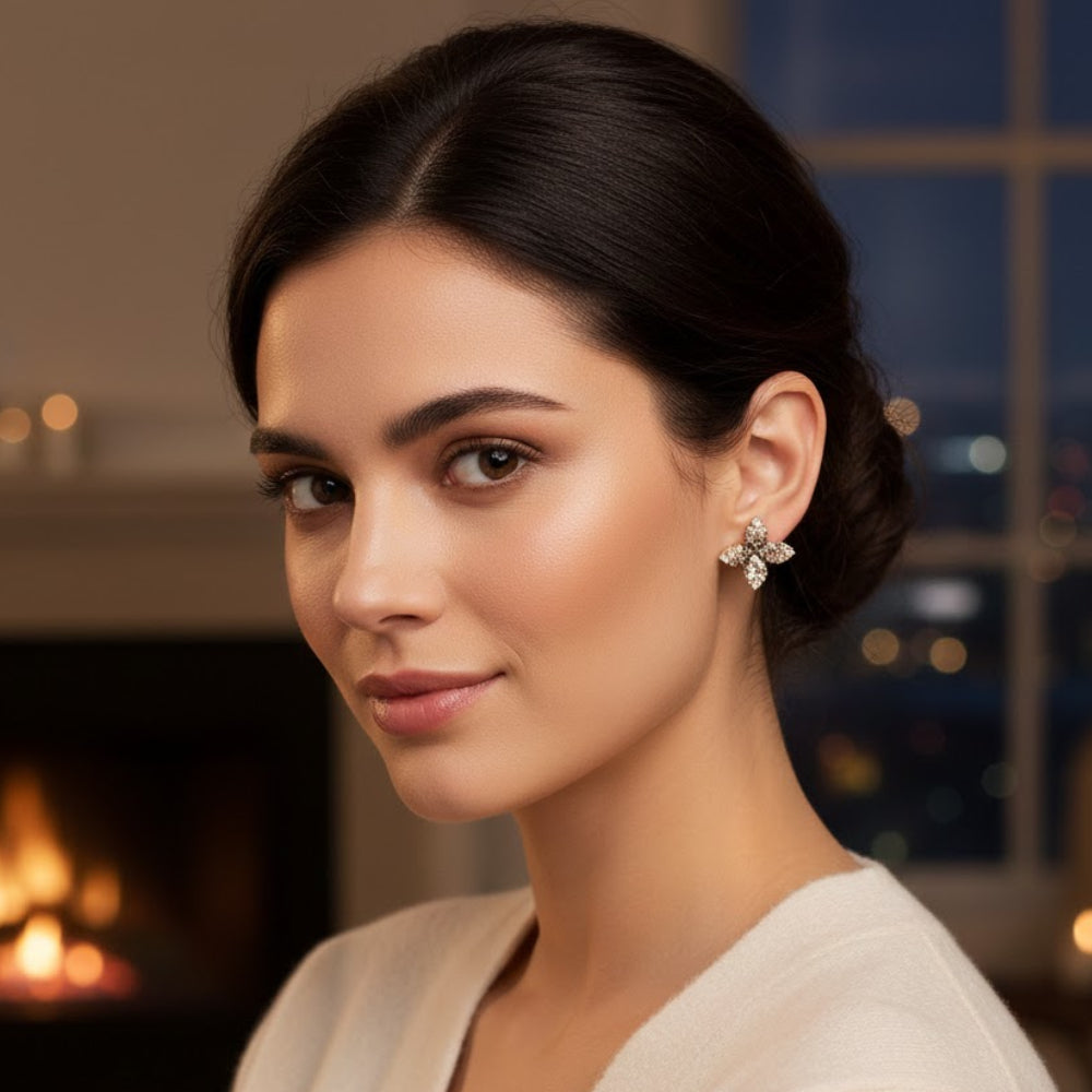 Le Vian Women's 0.62 ct. Chocolate Ombre Diamonds Earrings in 14K Gold