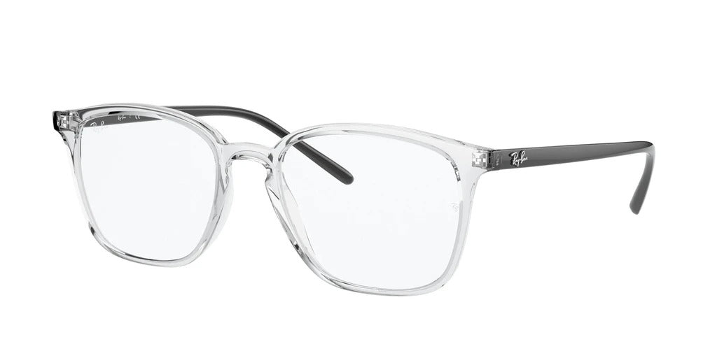 Ray Ban Transparent Propionate Glasses
