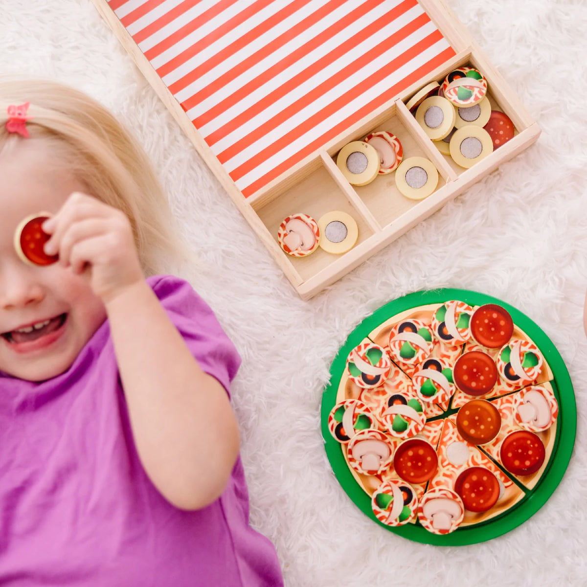 Melissa and Doug Wooden Pizza Party Play Set