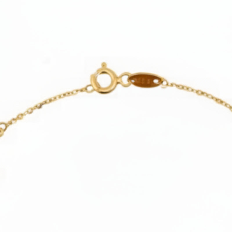 14K Yellow Gold Women's 7.5" Rosary Bracelet