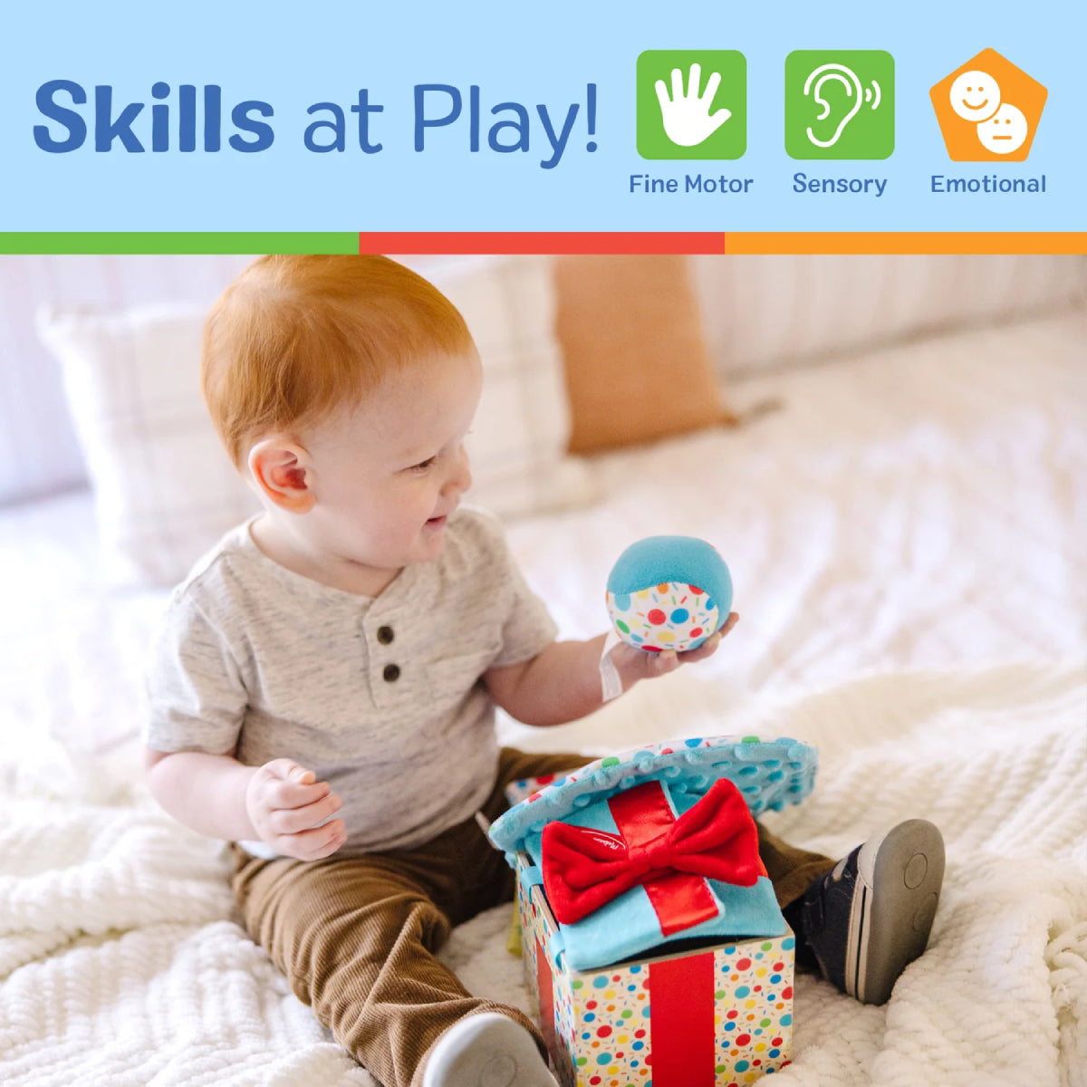 Melissa and Doug Wooden Surprise Gift Box (5 Pieces)