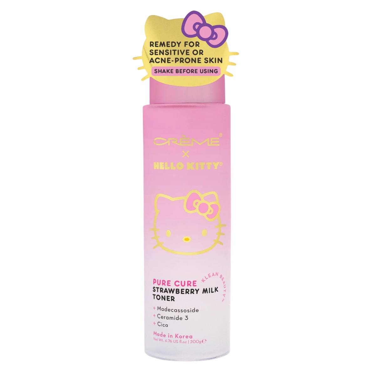 The Creme Shop x Hello Kitty Pure Cure Toner - Strawberry Milk