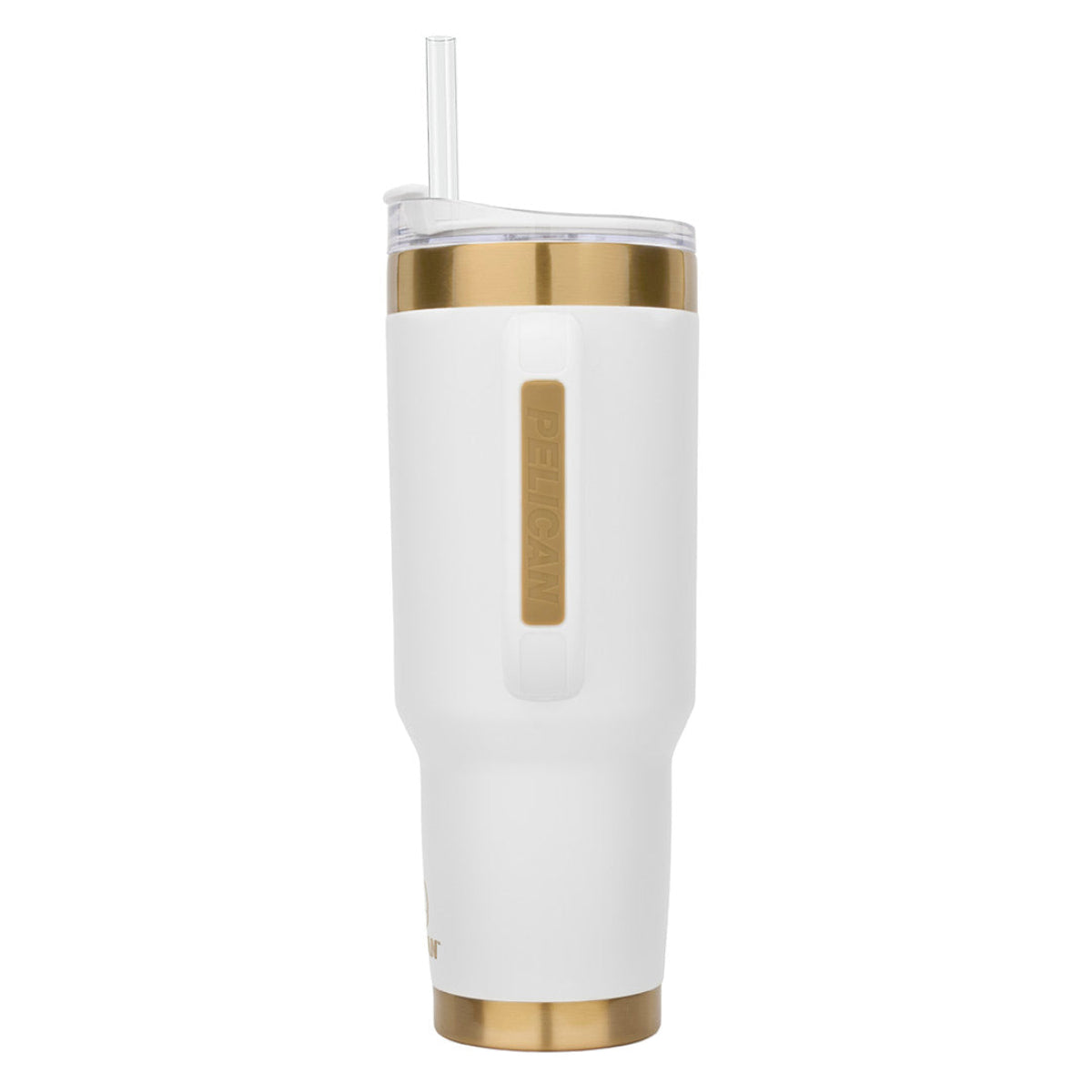 Pelican Hydration 40 oz Porter Tumbler - White/Gold