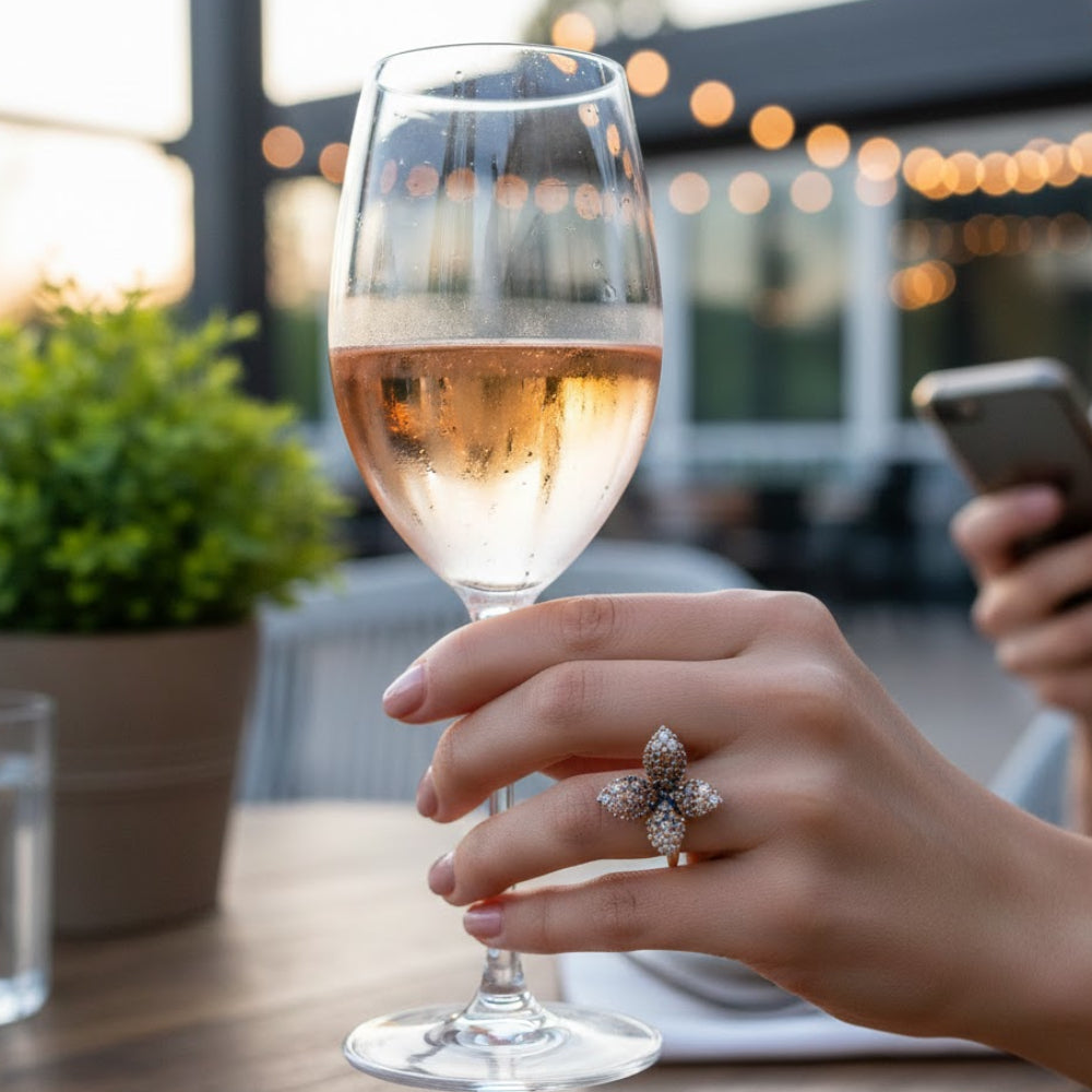 Le Vian Women's 0.5 ct. Chocolate Ombre Diamonds Ring in 14K Gold - Size 12