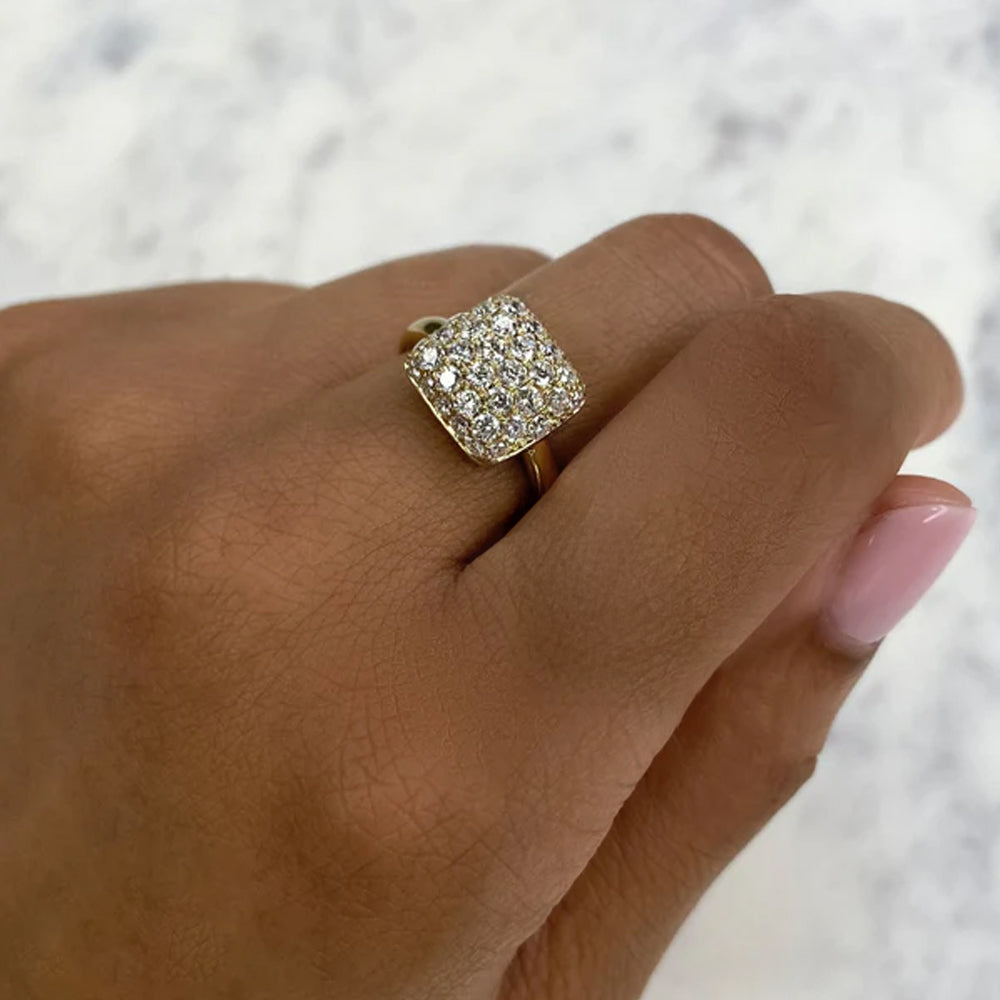 Shy Creation Kate 0.53 ct. Diamond Pave Ring - Size 7