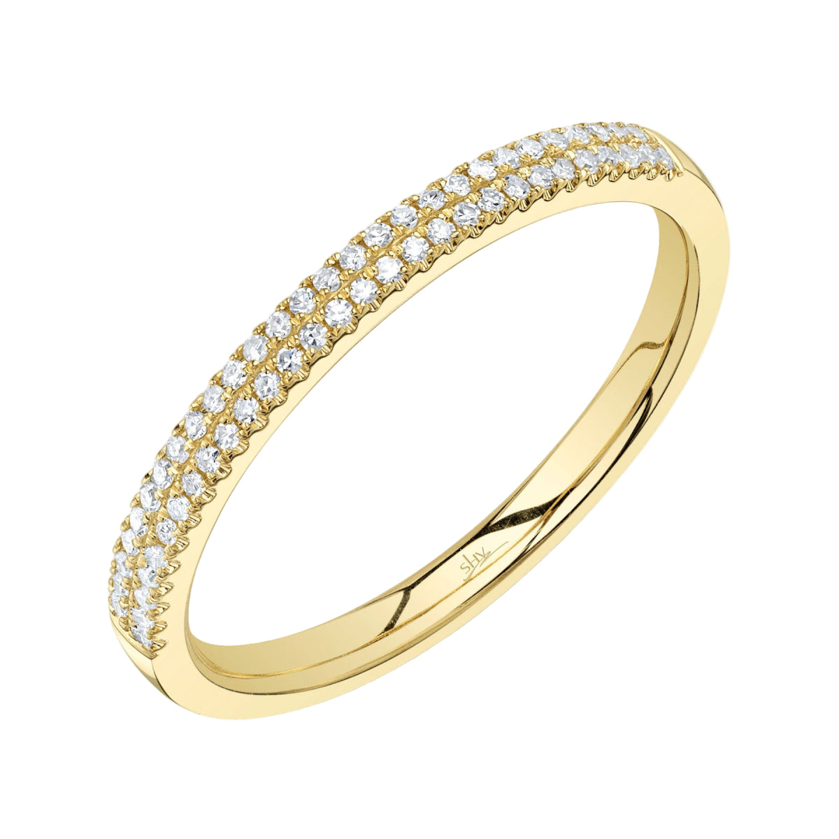 Shy Creation Kate Women's 0.12 ct. Diamond Band - Size 7