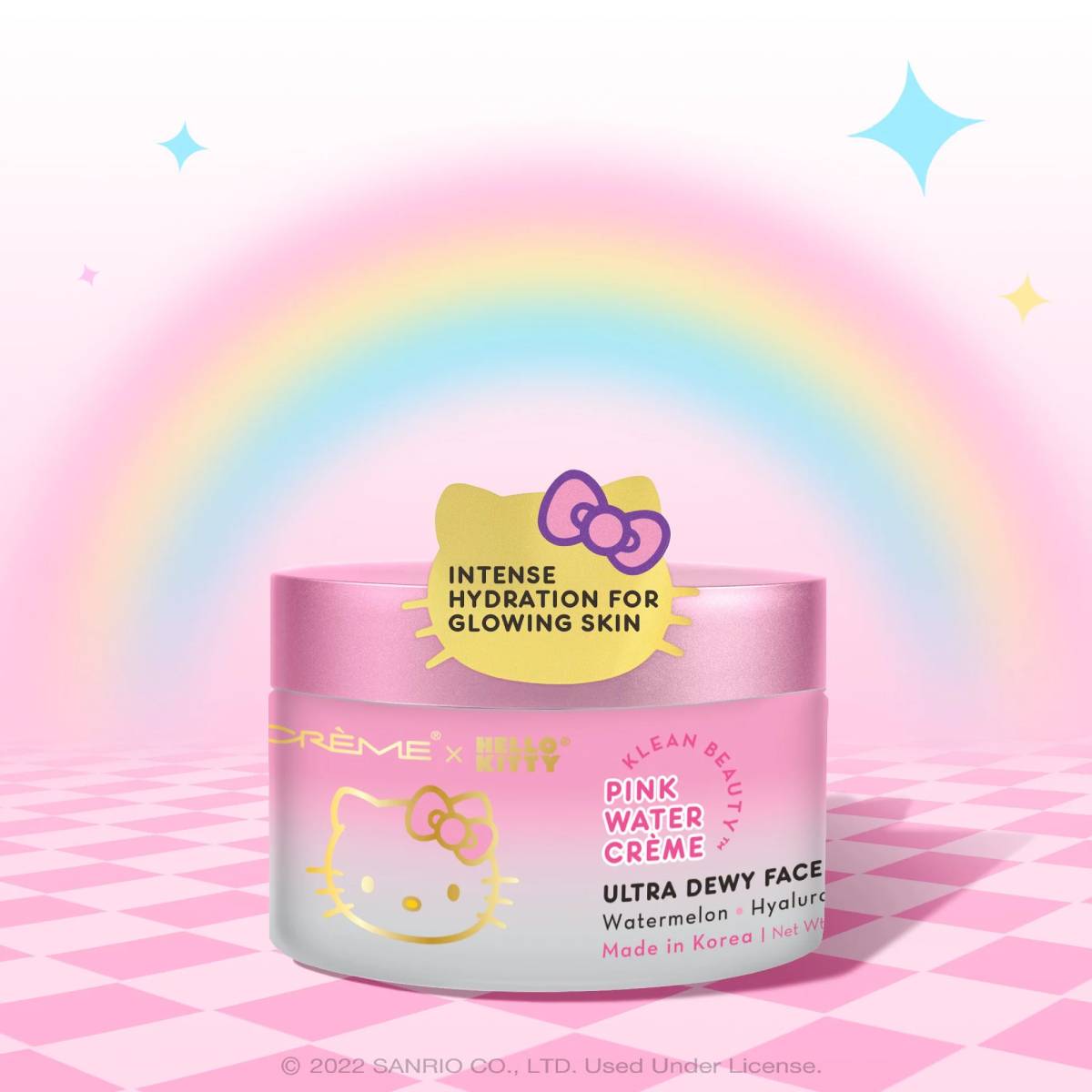 The Creme Shop X Hello Kitty Klean Beauty Pink Water Creme
