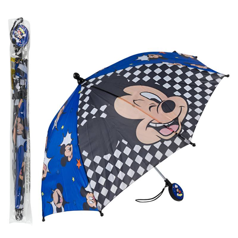 Disney 21" Mickey Mouse Umbrella - Blue/Black