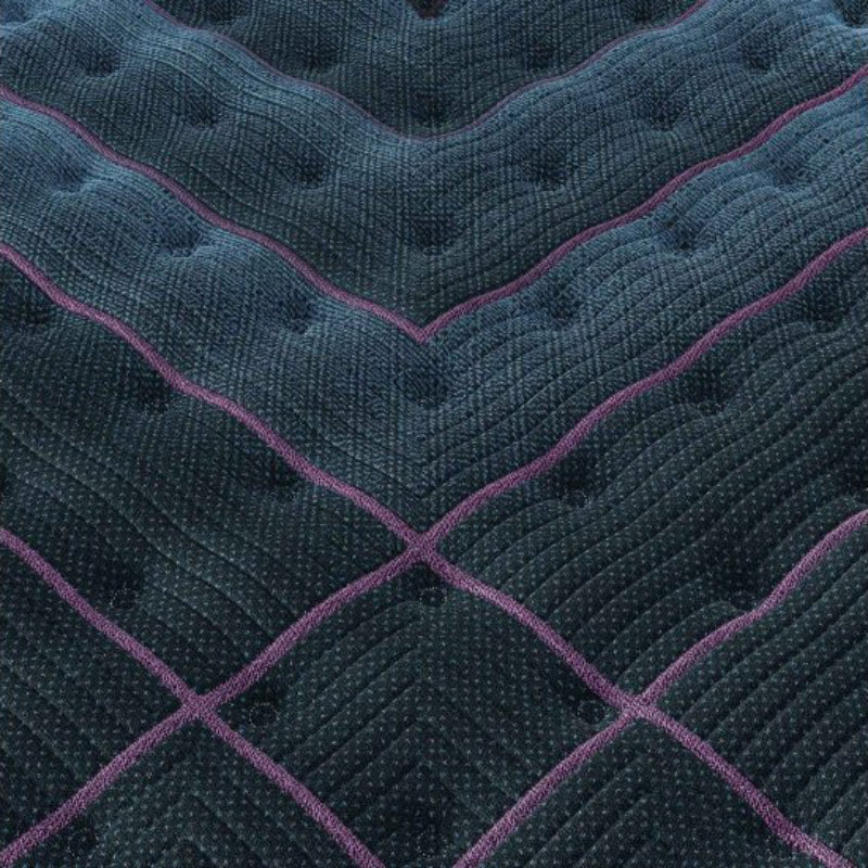 Beautyrest World Class 14.25" Extra Firm King Size Mattress - Gray/Blue