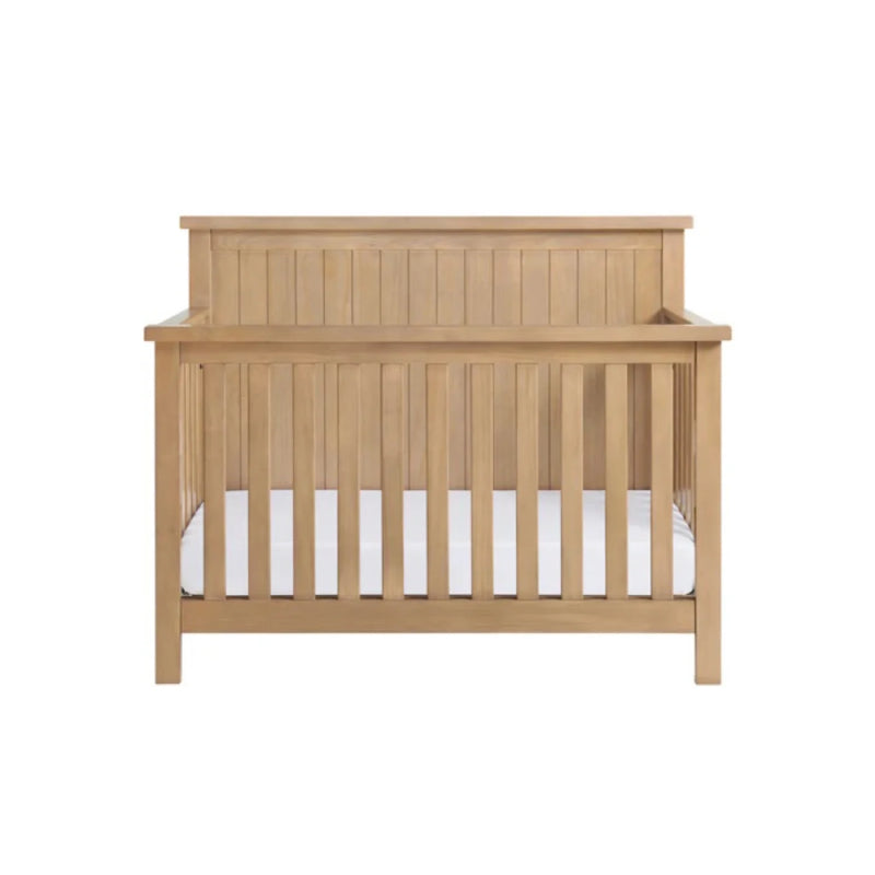 Oxford Everlee 4-In-1 Convertible Crib - Honey Wood